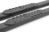 Oval Nerf Step | Double Cab | Black | Toyota Tacoma 2WD/4WD (05-22)