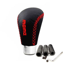 Universal Leather Wrapped MOMO Manual (Stick) Shift Knob/Gearshift/Shifter