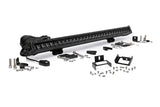 LED Light | Grill Mnt | 30" Black Single Row | Ford Super Duty (11-16)