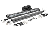 LED Light | Bumper Mount | 20" Chrome Single Row | Ford Ranger (19-22)