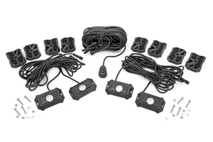 Chrome Series LED | Rock Light | 4 Piece Set