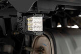 LED Light | Under Bed Mount | 2" Chrome Pair | Wide Angle | Polaris General (18-22)