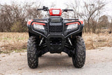 LED Light | Bumper Mount | 6" Black Slimline Pair | Honda Foreman/Rancher (19-21)