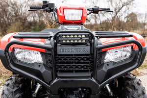 LED Light | Bumper Mount | 6" Black Slimline Pair | Honda Foreman/Rancher (19-21)