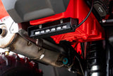 LED Light | Rear Mount | 6" Black Slimline | Honda Foreman (19-21)
