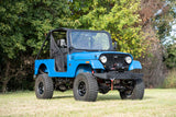 LED Light | Hood Mount | 30" Black Single Row | White DRL | Mahindra Roxor (19-21)
