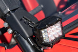 LED Light | Cage Mount | 2" Black Pair | Amber DRL | Honda Talon (19-21)