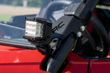 LED Light | Cage Mount | 2" Black Pair | White DRL | Honda Talon (19-21)