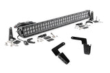 LED Light | Bumper Mount | 30" Black Dual Row | Toyota FJ Cruiser (07-14)