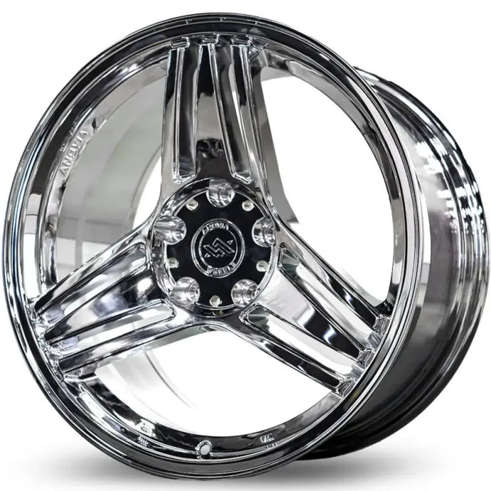 Treble | 18x9.5 | 5x114.3 | 35mm | Chrome