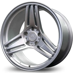 Treble | 17x8 | 5x114.3 | 35mm | Silver