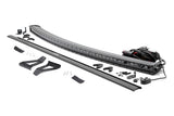 LED Light | Windshield Mnt | 50" BLK Single Row | Jeep Cherokee XJ (84-01)