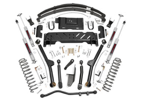 6.5 Inch Lift Kit | Long Arm | NP242 | Jeep Cherokee XJ 4WD (84-01)